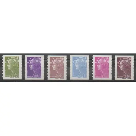 Usine Directe France - Autoadhésifs - 2010 - No 486/491