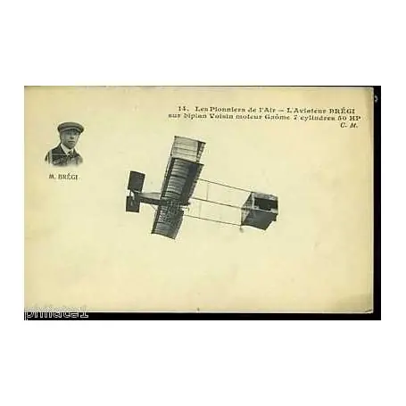 Prix Bas L'aviateur Bregi sur biplan Voisin