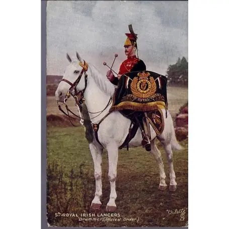 Nouvelle Collection 5th Royal Irish Lancers - Drummer Carte n'ayant pas voyage
