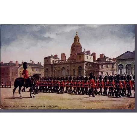 Remise A march past - Horse Guards parade Whitehall Carte n'ayant pas voyage