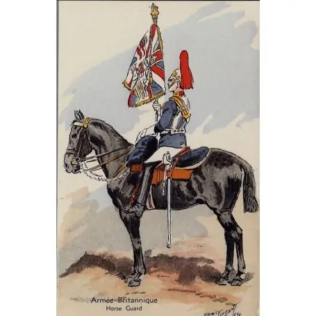 Offre Spéciale Armee Britannique - Horse Guard - 1940 Illustree par Maurice Toussaint - Carte