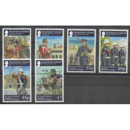 Ascension - 2014 - No 1125/1130 - Histoire militaire Vente Flash