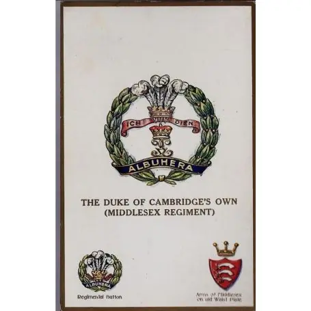 Prix Promo Insigne de regiment - The Duke of Cambridge's own Carte n'ayant pas voyage