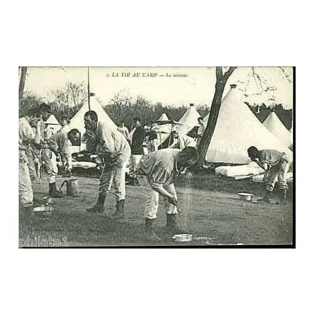 Nouvelle Collection La vie au camp - La toilette