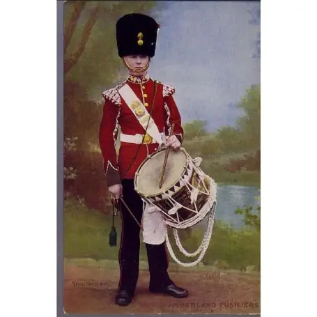 Achat Immédiat Tambour du Northumberlan Fusiliers Carte n'ayant pas voyage