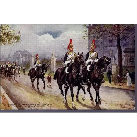 Exclusif The Royal Horse Guards coming off King's Guard Carte n'ayant pas voyage
