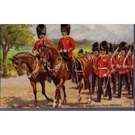 Commande En Gros The Scots Guards - The regiment marching to a state ceremonial Illustree par H