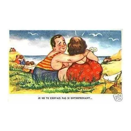 A la plage - Je ne te croyais pas si entreprenant Gros Lot