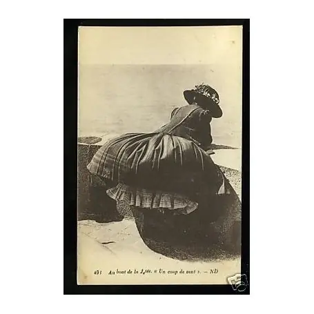 Offre Limitée Au bout de la jetee - Un coup de vent