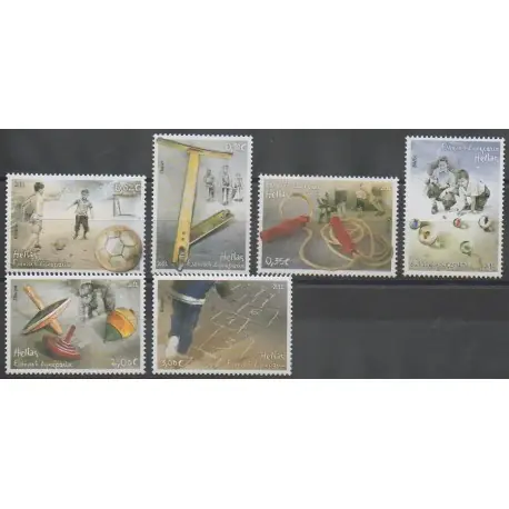 Grèce - 2012 - No 2616/2621 - Enfance Tendance