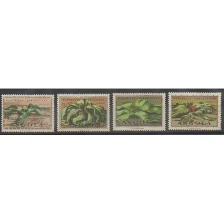 Angola - 1959 - No 413/416 - Flore - Neufs avec charnière Artisanat
