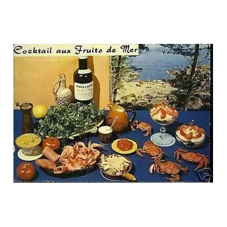 Carte Recette - Cocktail aux fruits de Mer Pas Cher