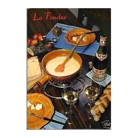 Carte Recette - La fondue Bon Marché