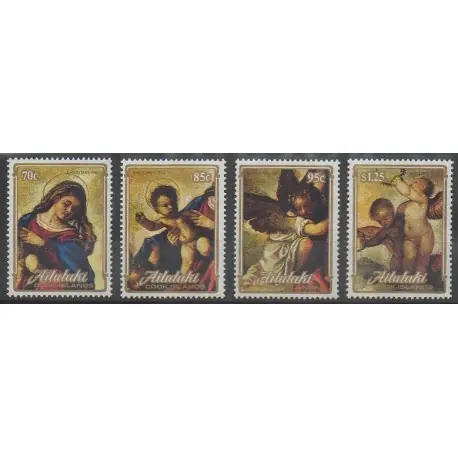 Aitutaki - 1989 - No 489/492 - Peinture Premium