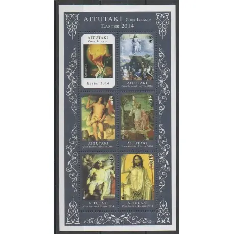 Meilleur Choix Aitutaki - 2014 - No 678/682 - Pâques