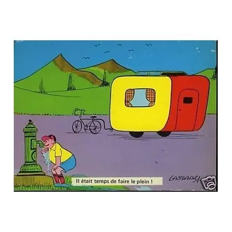 Soldes Il etait temps de faire le plein - Le caravaning