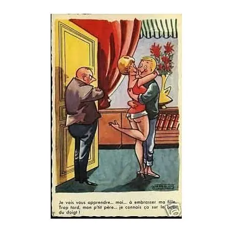 Je vais vous apprendre moi a embrasser ma fille..... Nouveauté