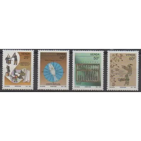 Petit Prix Afrique du Sud - Venda - 1991 - No 221/224 - Sciences et Techniques