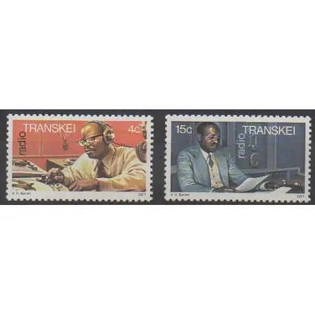 Afrique du Sud - Transkei - 1977 - No 28/29 - Télécommunications Expédié Aujourd’hui