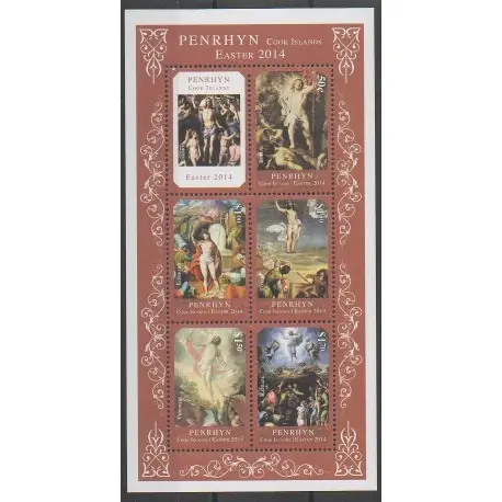 Penrhyn - 2014 - No 560/564 - Pâques Premium