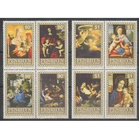 Promotion Saisonnière Penrhyn - 1994 - No 413/420 - Noël