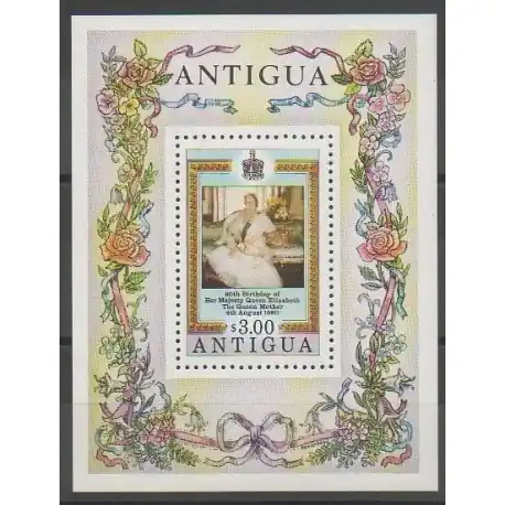 Haute Qualité Antigua - 1980 - No BF50 - Royauté - Principauté