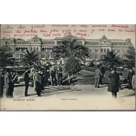 Seulement Aujourd’hui Argentine - Buenos Aires - Casa de Gobierno