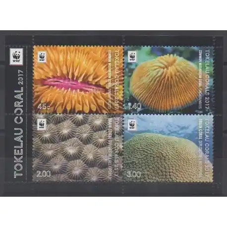 Tokelau - 2017 - No BF68 - Animaux marins Original