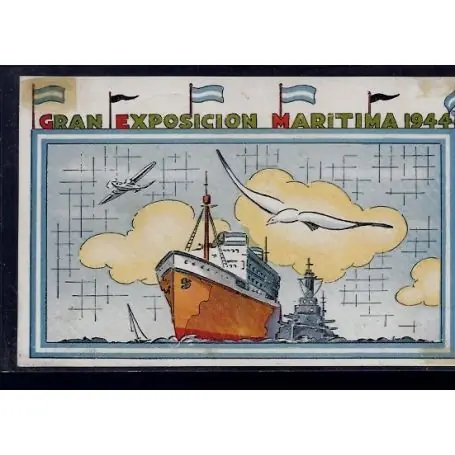 Argentine - Gran Exposicion Maritima 1944 - Obliteration de l'exposition Dernier Modèle