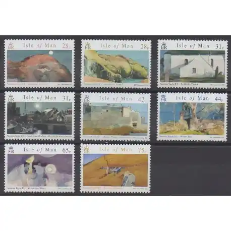 Livraison Mondiale Man (Ile de) - 2007 - No 1386/1393 - Peinture