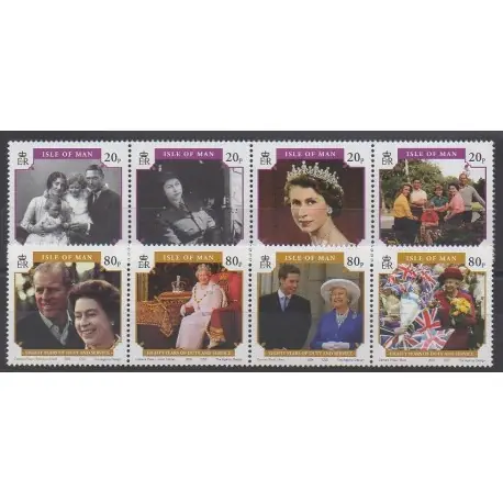 Livraison Mondiale Man (Ile de) - 2006 - No 1286/1293 - Royauté - Principauté