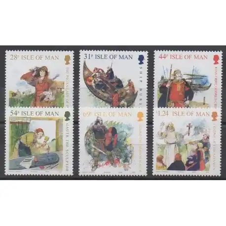 Meilleure Qualité Man (Ile de) - 2008 - No 1450/1455 - Histoire