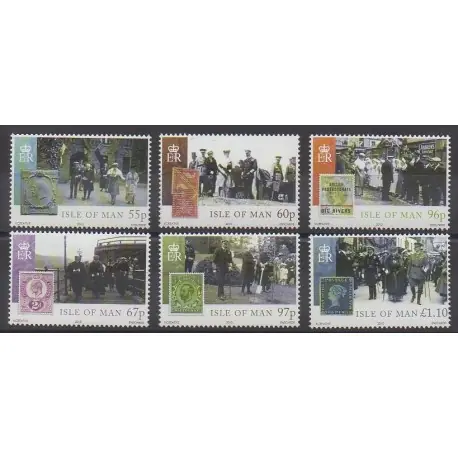 Man (Ile de) - 2010 - No 1638/1643 - Timbres sur timbres - Royauté - Principauté Achat Immédiat