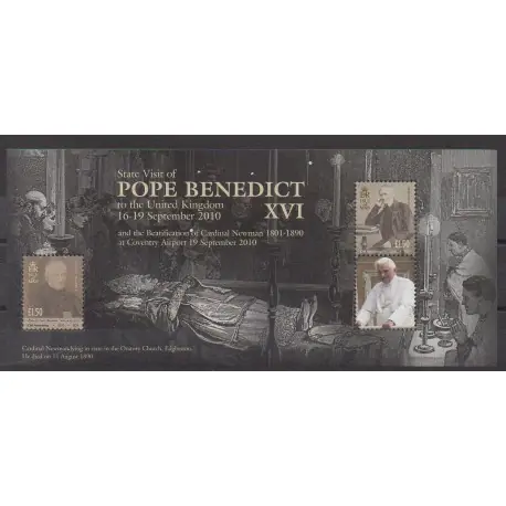 Vente Directe Man (Ile de) - 2010 - No BF83 - Papauté