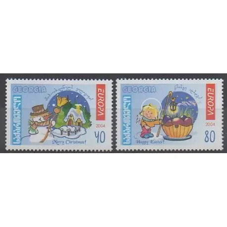 Géorgie - 2004 - No 357/358 - Europa Offre Du Jour