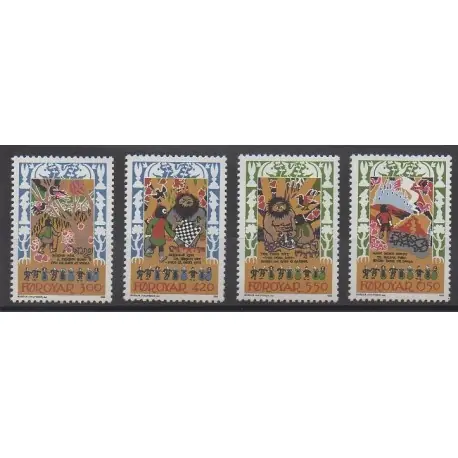 Bon Plan Féroé (Iles) - 1986 - No 124/127 - Littérature - Échecs