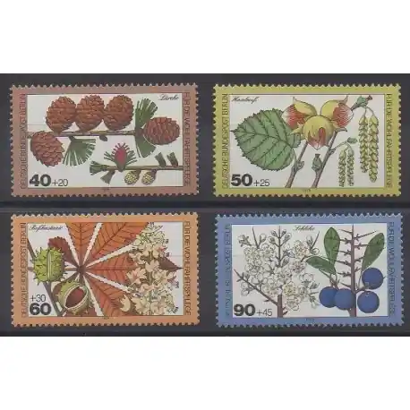 Prix Promo Allemagne occidentale (RFA - Berlin) - 1979 - No 568/571 - Fruits ou légumes
