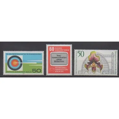 Allemagne occidentale (RFA - Berlin) - 1979 - No 560/562 Solde