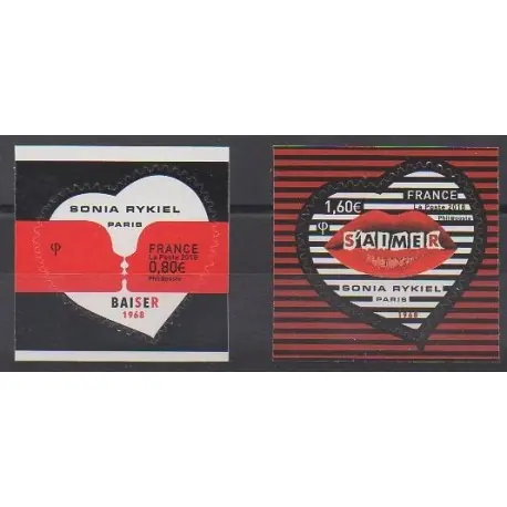 Quantité Limitée France - Autoadhésifs - 2018 - No 1514/1515 - Mode