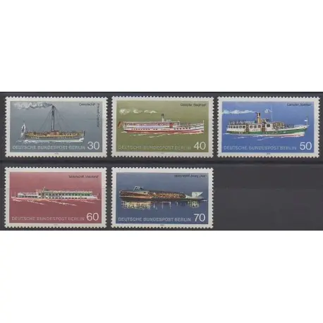 Promotion Allemagne occidentale (RFA - Berlin) - 1975 - No 447/451 - Navigation
