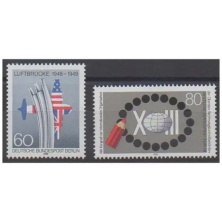 Nouvelle Collection Allemagne occidentale (RFA - Berlin) - 1989 - No 803/804