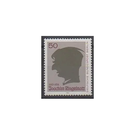 Achetez Aujourd’hui Allemagne occidentale (RFA - Berlin) - 1983 - No 663 - Peinture - Littérature