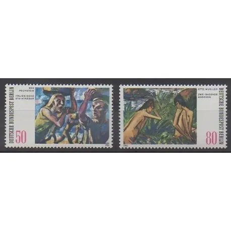 Allemagne occidentale (RFA - Berlin) - 1982 - No 639/640 - Peinture Achat Immédiat
