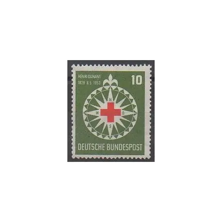 Allemagne occidentale (RFA) - 1953 - No 50 - Santé ou Croix-Rouge Artisanat