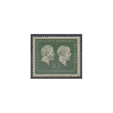 Allemagne occidentale (RFA) - 1954 - No 73 - Sciences et Techniques Prix Cassé