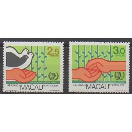 Macao - 1985 - No 506/507 Exclusif
