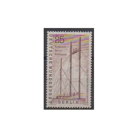 Allemagne occidentale (RFA - Berlin) - 1956 - No 138 - Sciences et Techniques Marque