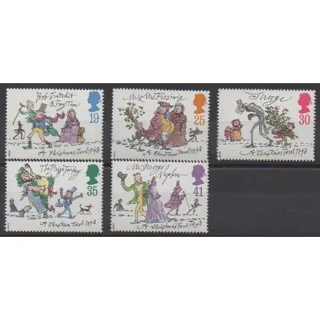 Grande-Bretagne - 1993 - No 1704/1708 - Noël Offre Du Jour