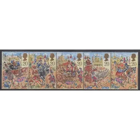 Grande-Bretagne - 1989 - No 1410/1414 Remise