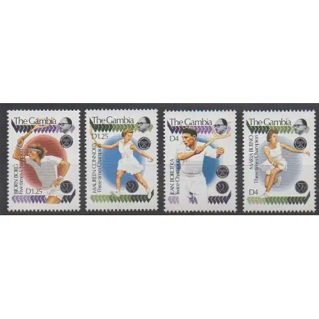 Gambie - 1990 - No 919/922 - Sports divers Bon Marché